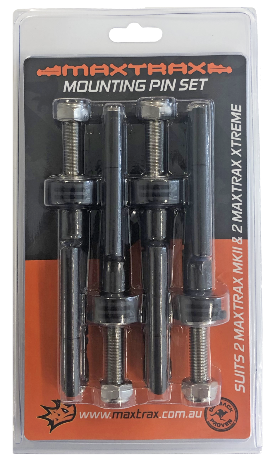 MAXTRAX Mounting Pin Set MKII/X-Series (17mm & 40mm)